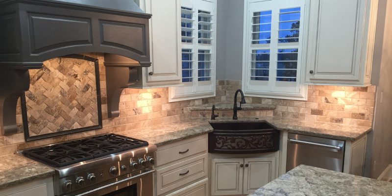 Ceramic Tile Backsplash in Lake Charles, Louisiana