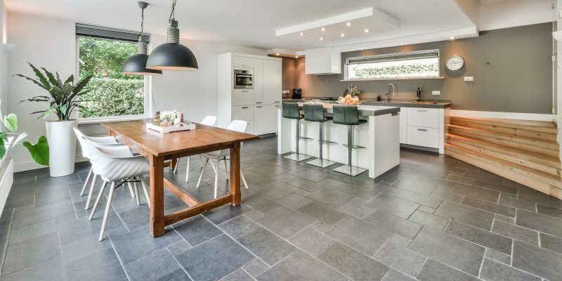 Ceramic Tile Kitchen Flooring in Lake Charles, Louisiana